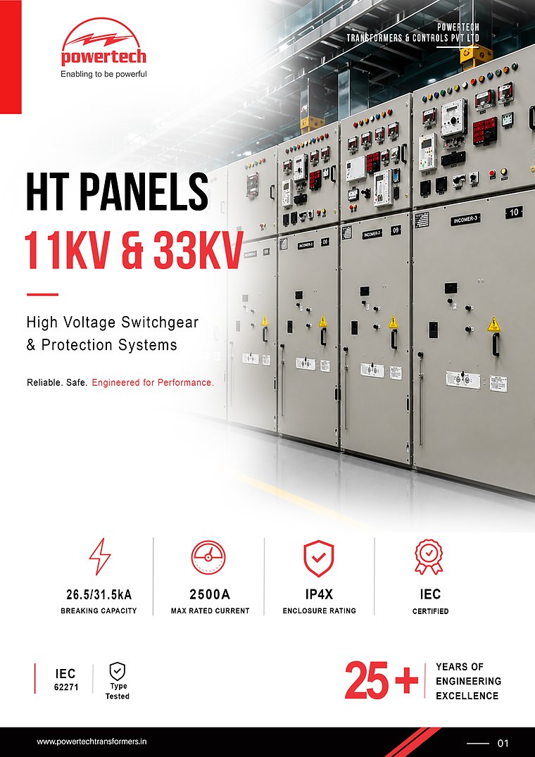 HT Panels — 11kV & 33kV brochure