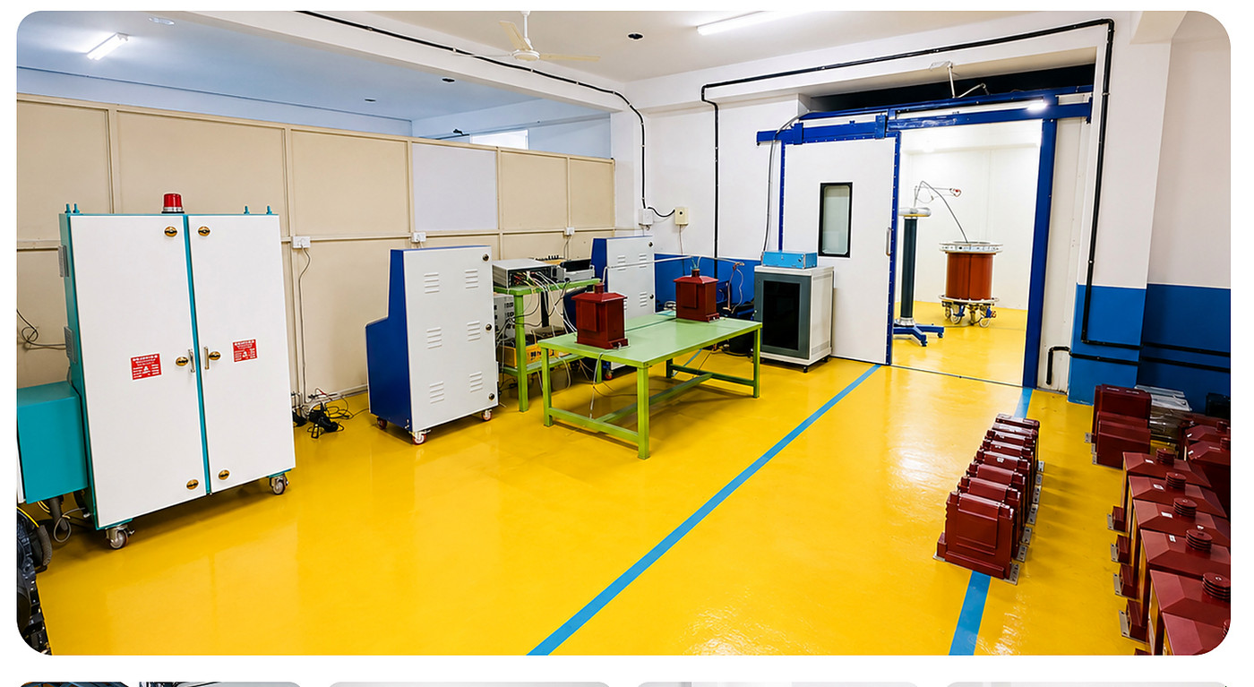 Instrument transformer testing lab