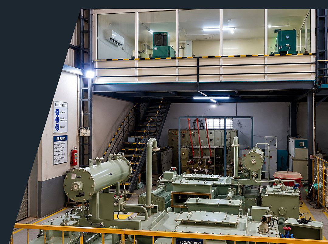 In-house routine test bay